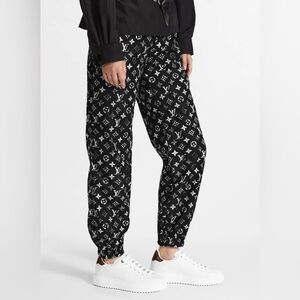 SOLD!!! Louis Vuitton Stencil Monogram Track Pants